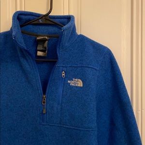 The North Face 1/4 Zip X-Small Blue Gordon Lyon